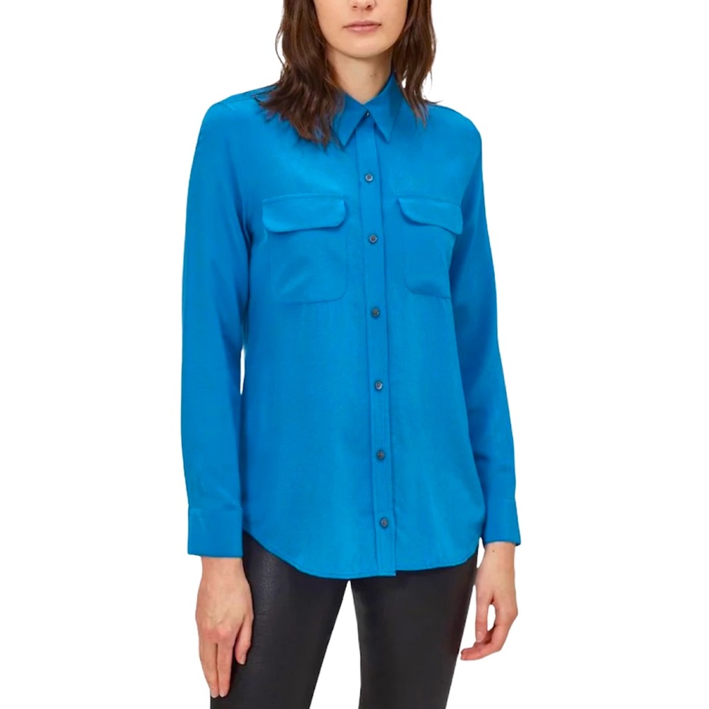 Equipment Slim Signature Silk Shirt